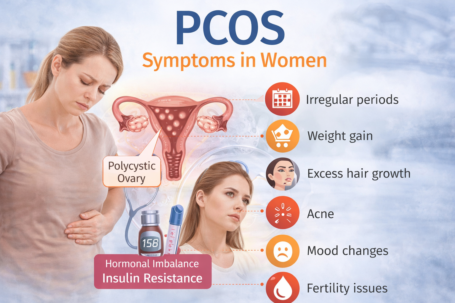 pcos symptoms in women
